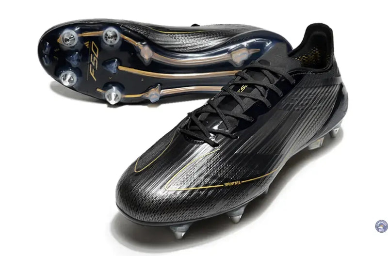 F50 Languette SG Dark Spark - Noir/Argenté/Doré — visuel 2 sur 4