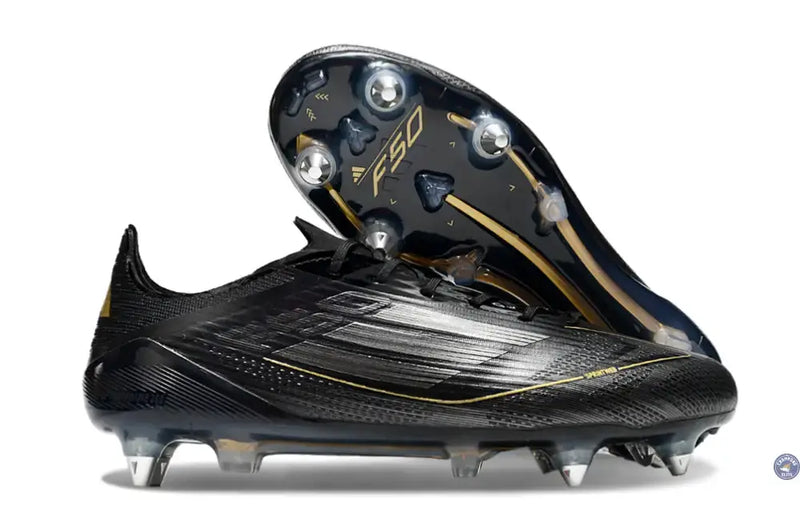 F50 Languette SG Dark Spark - Noir/Argenté/Doré — visuel 1 sur 4