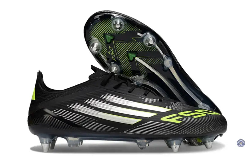 F50 Languette SG - - Electric Stealth - Noir/Jaune Fluo/Argenté — visuel 1 sur 4