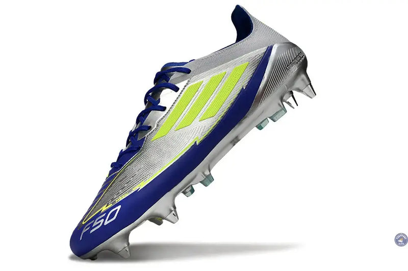 F50 Languette SG Messi Pro La Vida Rapida - Argenté/Jaune/Bleu — visuel 4 sur 4