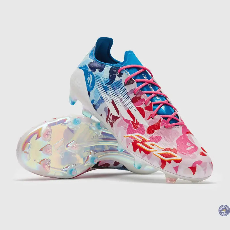 F50 x Bape Languette FG - Rose/Bleu — visuel 1 sur 4