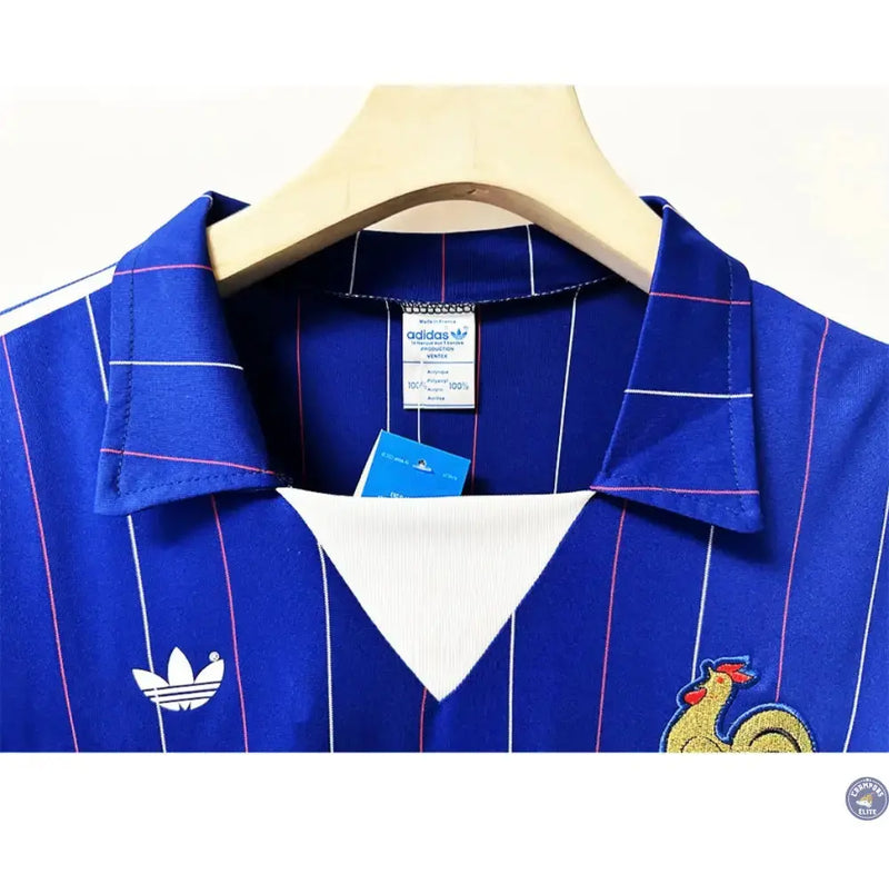 Maillot France 1980 Domicile à manches longues — visuel 2 sur 4