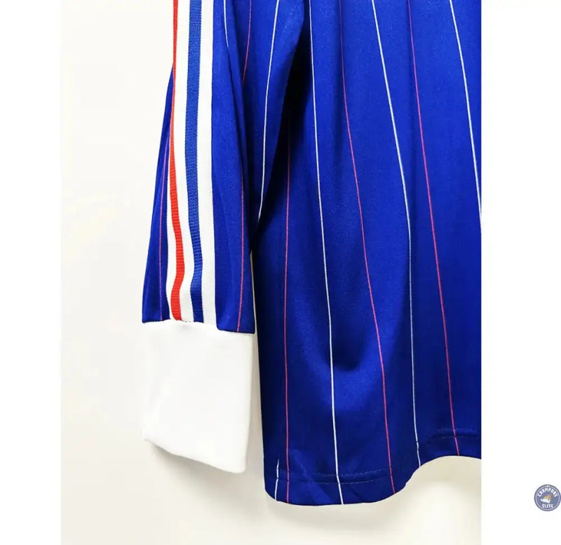 Maillot France 1980 Domicile à manches longues — visuel 4 sur 4
