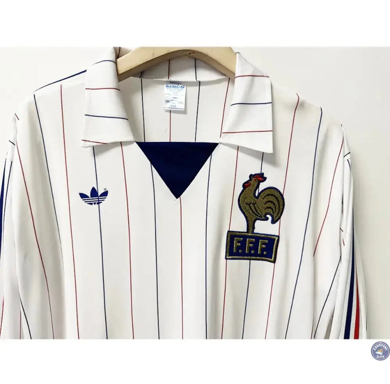 Maillot France 1980 Extérieur à manches longues — visuel 2 sur 4