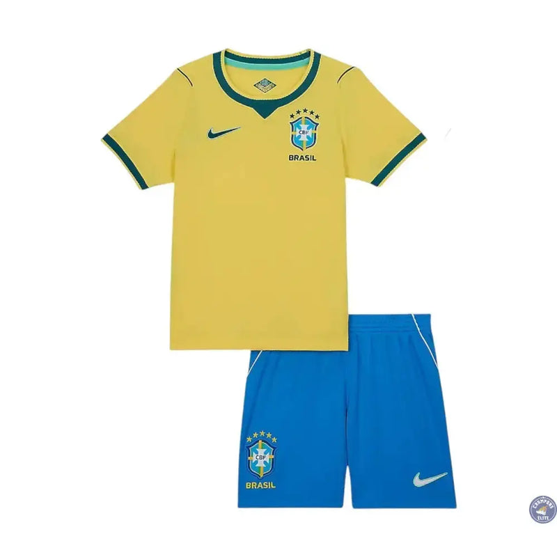 Kits Enfant Brésil Coupe du Monde 2026 Domicile — visuel 1 sur 2