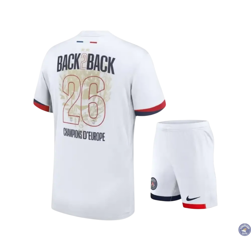 Kits Enfant PSG Back 2 Back Extérieur — visuel 2 sur 2