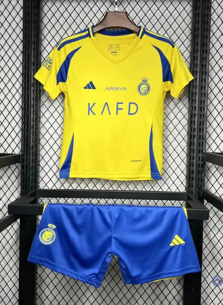 Kits Enfants Al Nassr 2024/25 Domicile — visuel 1 sur 2
