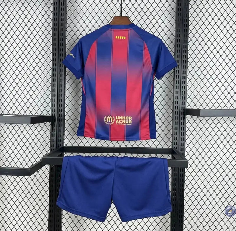 Kits Enfants FC Barcelone 2025/26 Domicile — visuel 3 sur 3