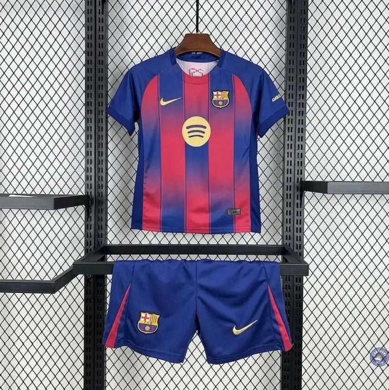 Kits Enfants FC Barcelone 2025/26 Domicile — visuel 1 sur 3