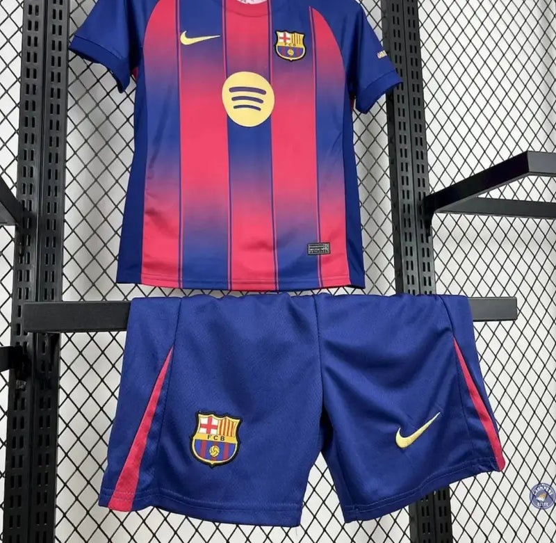 Kits Enfants FC Barcelone 2025/26 Domicile — visuel 2 sur 3