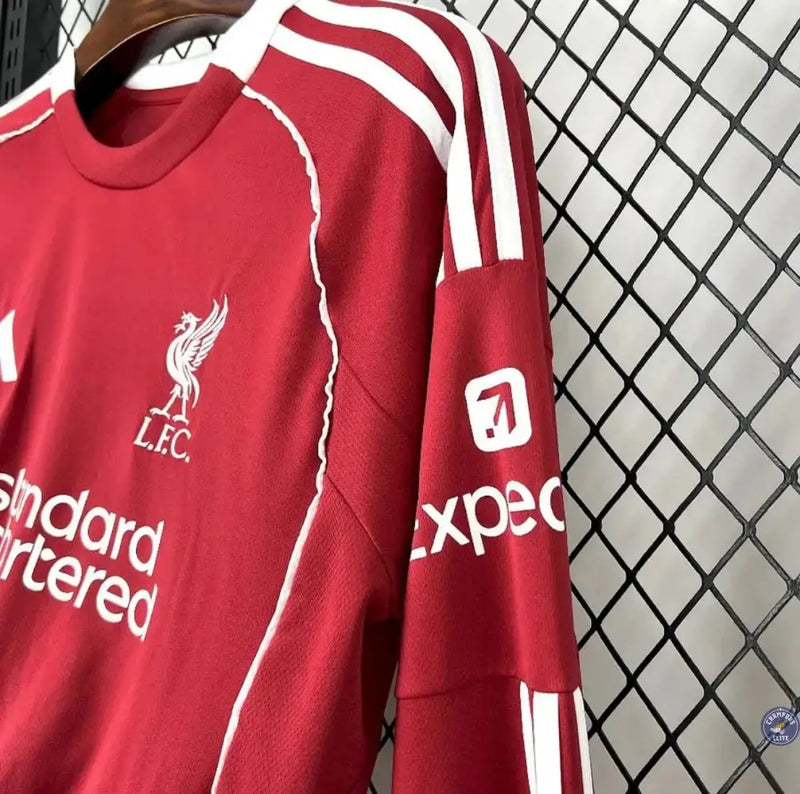 Maillot Liverpool 2025/26 Domicile à manches longues — visuel 2 sur 3