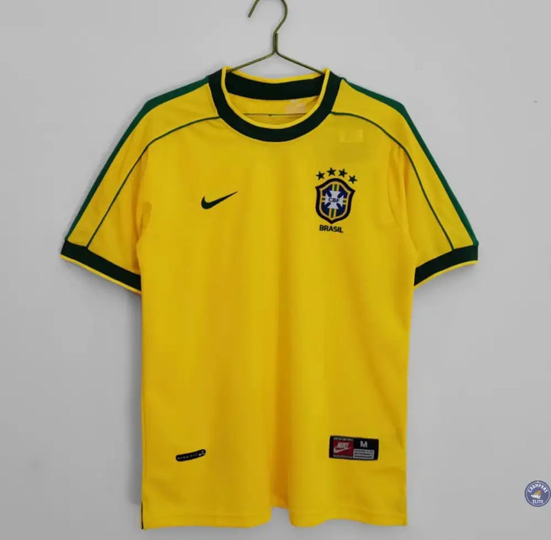 Maillot Brésil 1998 Domicile — visuel 1 sur 4