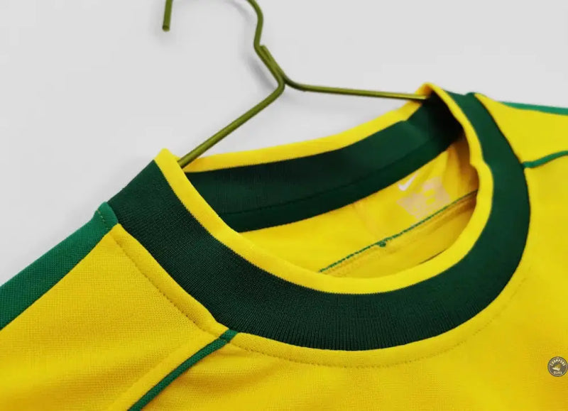 Maillot Brésil 1998 Domicile — visuel 3 sur 4