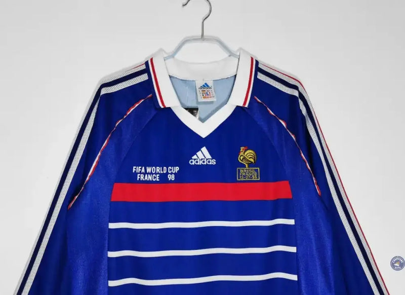 Maillot France 1998 Domicile à manches longues — visuel 2 sur 4