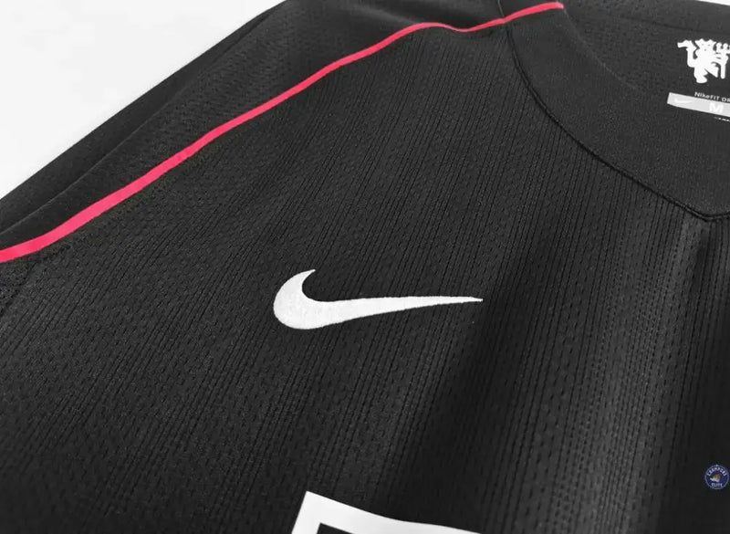 Maillot Manchester United 2007/08 Extérieur à manches longues — visuel 3 sur 4