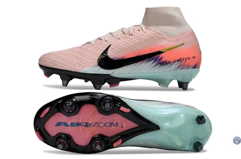 MERCURIAL SUPERFLY 10 ELITE SG UNITED - SILT RED/BLEU — visuel 2 sur 4