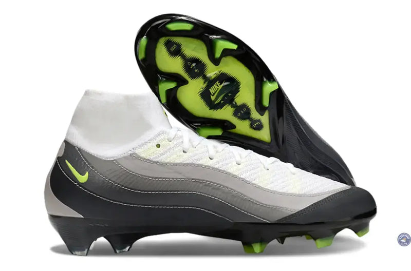 MERCURIAL SUPERFLY 10 X AIR MAX 95 ELITE FG - NOIR/JAUNE/GRIS/LIGHT GRAPHITE ÉDITION LIMITÉE — visuel 1 sur 4