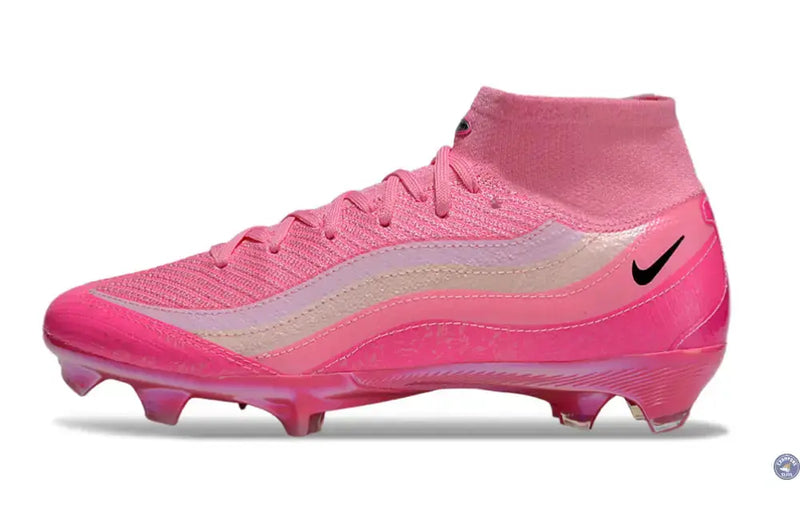 MERCURIAL SUPERFLY 10 X AIR MAX 95 ELITE FG - ROSE — visuel 3 sur 4