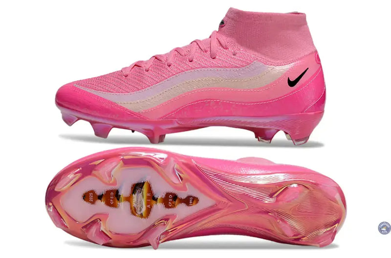 MERCURIAL SUPERFLY 10 X AIR MAX 95 ELITE FG - ROSE — visuel 2 sur 4