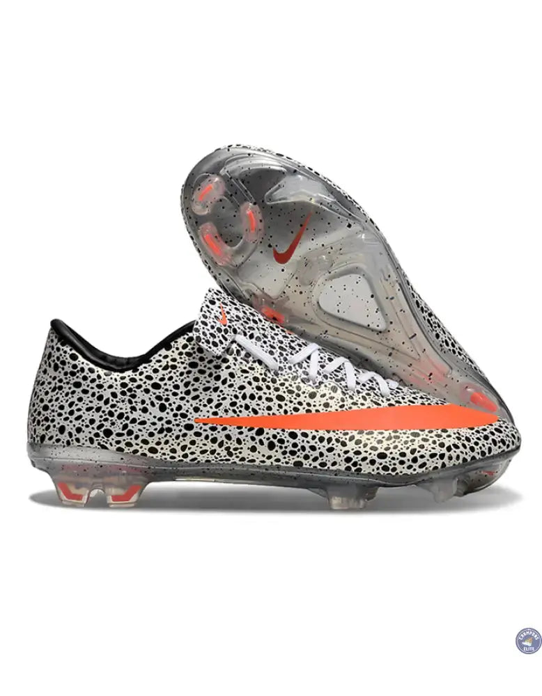 Mercurial Vapor 10 FG Safari Gris/Orange — visuel 1 sur 3
