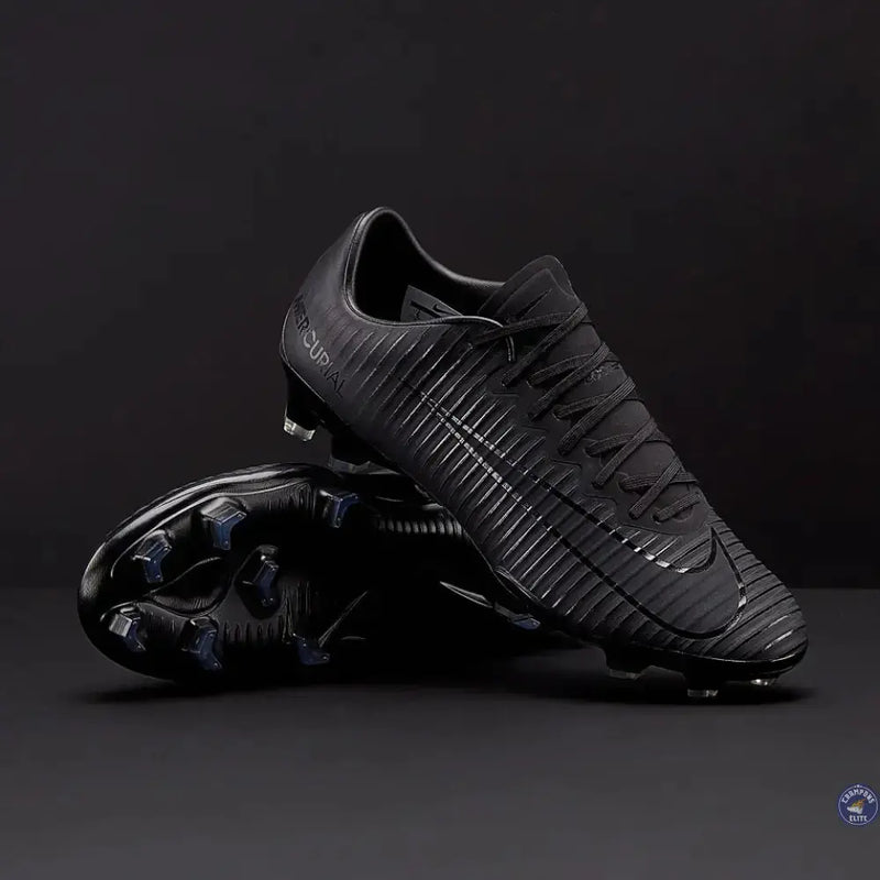 Mercurial Vapor 11 Elite FG Full Black - Noir — visuel 2 sur 4