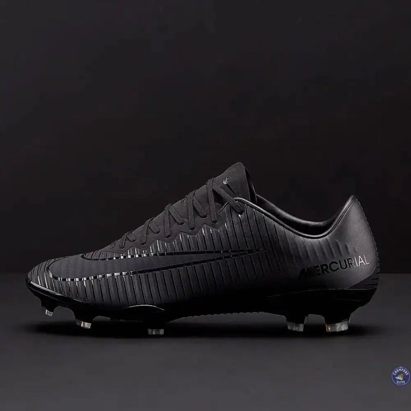 Mercurial Vapor 11 Elite FG Full Black - Noir — visuel 3 sur 4