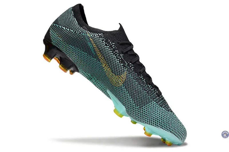 Mercurial Vapor 12 FG CR7 Chapter 6:Born Leader - Vert Turquoise/Jaune vif/Noir — visuel 3 sur 4