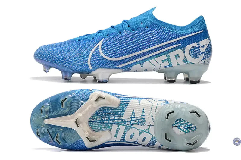 Mercurial Vapor 13 FG New Lights - Bleu/Blanc — visuel 4 sur 4