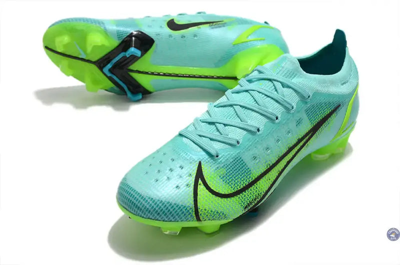 Mercurial Vapor 14 Elite FG Impulse - Turquoise/Vert — visuel 2 sur 4