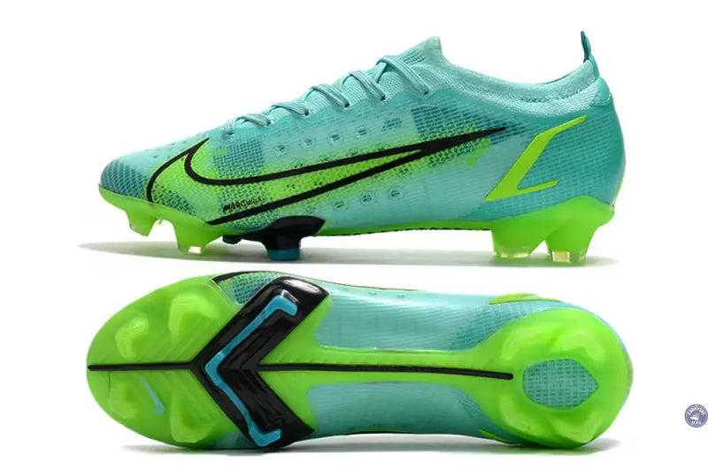 Mercurial Vapor 14 Elite FG Impulse - Turquoise/Vert — visuel 3 sur 4