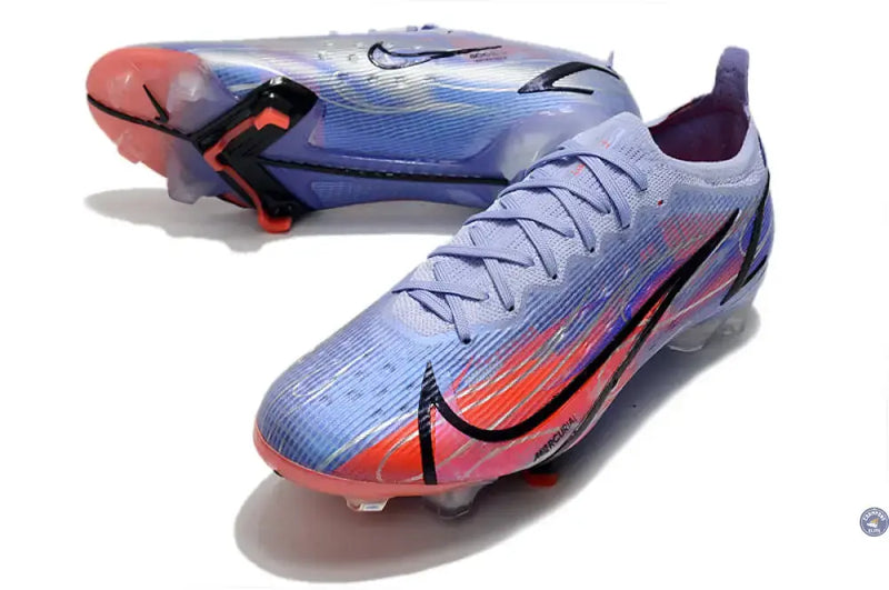 MERCURIAL VAPOR 14 ELITE FG KM FLAMES - VIOLET/ARGENTÉ — visuel 2 sur 4