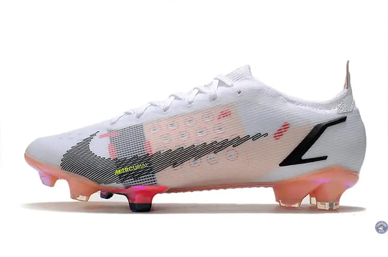 MERCURIAL VAPOR 14 ELITE FG RAWDACIOUS - BLANC/ROUGE/ROSE — visuel 4 sur 4