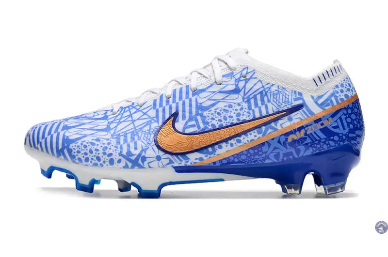Mercurial Vapor 15 Elite CR7 FG 'Azulejo' Bleu/Doré — visuel 4 sur 4