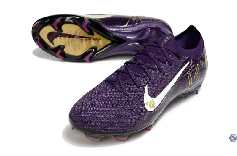 MERCURIAL VAPOR 16 ELITE FG MBAPPÉ PERSONAL EDITION - VIOLET/BLANC — visuel 2 sur 4