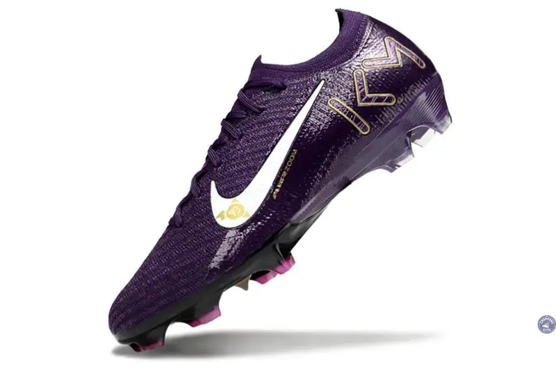 MERCURIAL VAPOR 16 ELITE FG MBAPPÉ PERSONAL EDITION - VIOLET/BLANC — visuel 4 sur 4