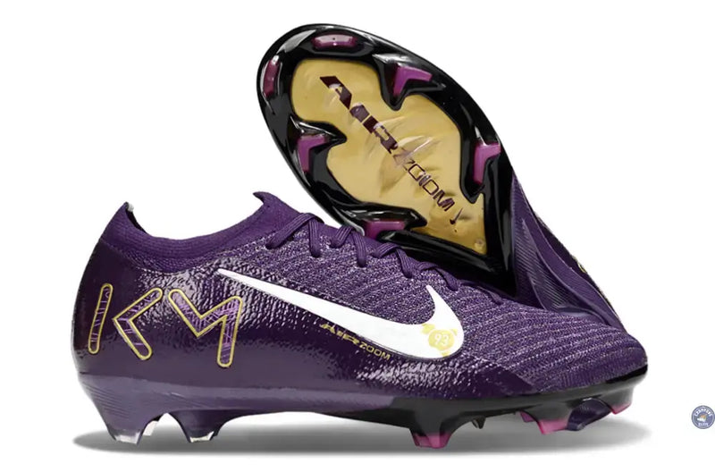 MERCURIAL VAPOR 16 ELITE FG MBAPPÉ PERSONAL EDITION - VIOLET/BLANC — visuel 1 sur 4