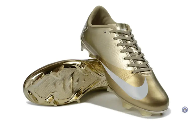 Mercurial Vapor 5 Surperfly FG 2009- Or/Blanc — visuel 2 sur 4
