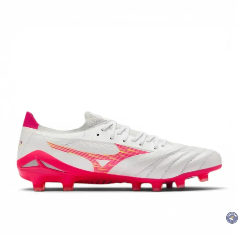 Mizuno Morelia Neo 4 Beta FG - Blanc/Rose Tetra/Violet Fuchsia — visuel 3 sur 4