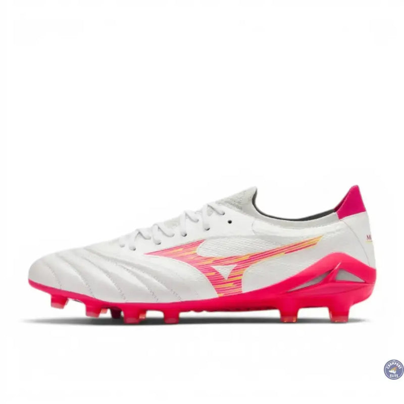 Mizuno Morelia Neo 4 Beta FG - Blanc/Rose Tetra/Violet Fuchsia — visuel 2 sur 4