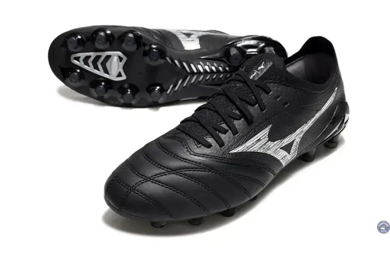 Morelia Neo 4 Beta Elite FG/AG Unlimited Black - Noir/Argent/Noir — visuel 2 sur 4