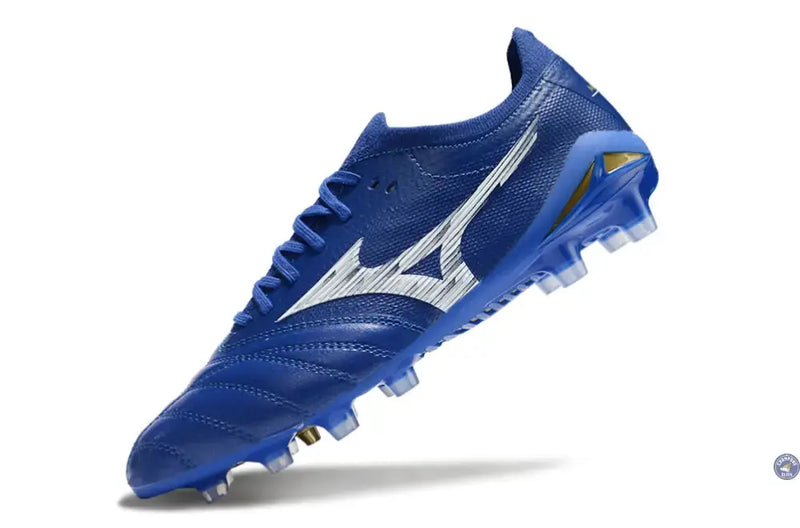Morelia Neo 4 Elite FG/AG - Bleu/Blanc/Doré — visuel 4 sur 4