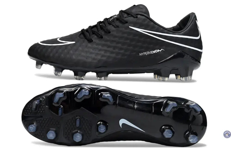 New Hypervenom Phantom 1 FG - Noir/Blanc — visuel 2 sur 4