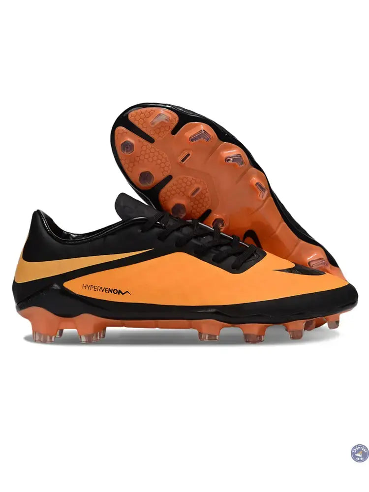New Hypervenom Phantom 1 FG - Noir/Orange — visuel 1 sur 4
