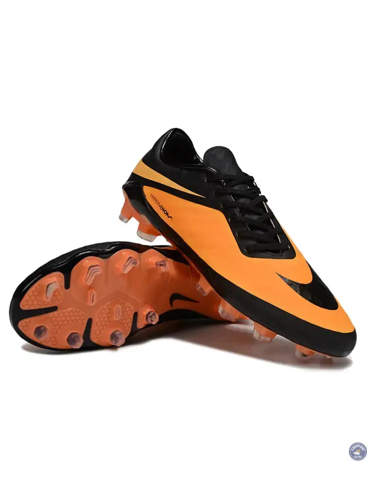 New Hypervenom Phantom 1 FG - Noir/Orange — visuel 2 sur 4