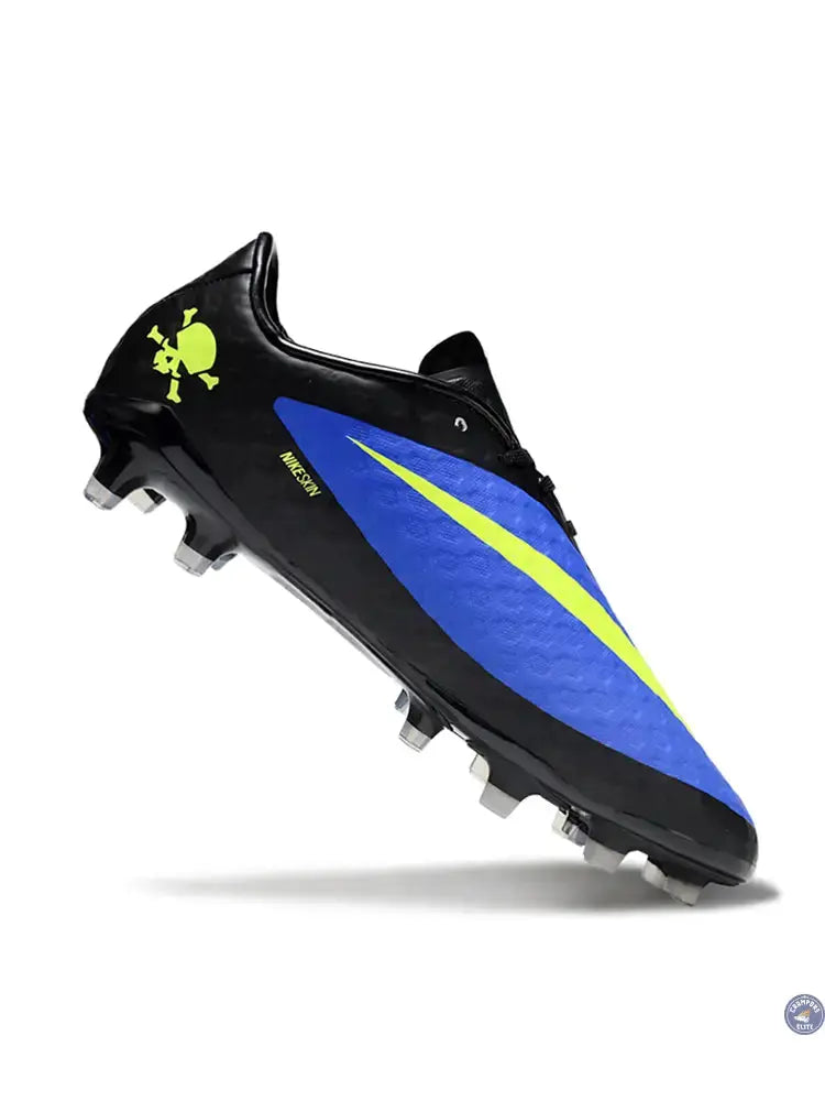 New Hypervenom Phantom 1 FG - Noir/Violet/Jaune — visuel 2 sur 4