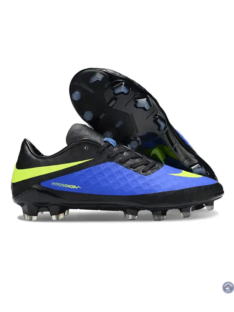 New Hypervenom Phantom 1 FG - Noir/Violet/Jaune — visuel 1 sur 4