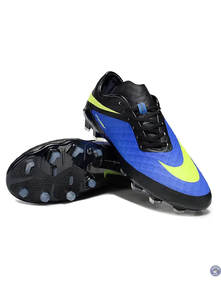 New Hypervenom Phantom 1 FG - Noir/Violet/Jaune — visuel 4 sur 4