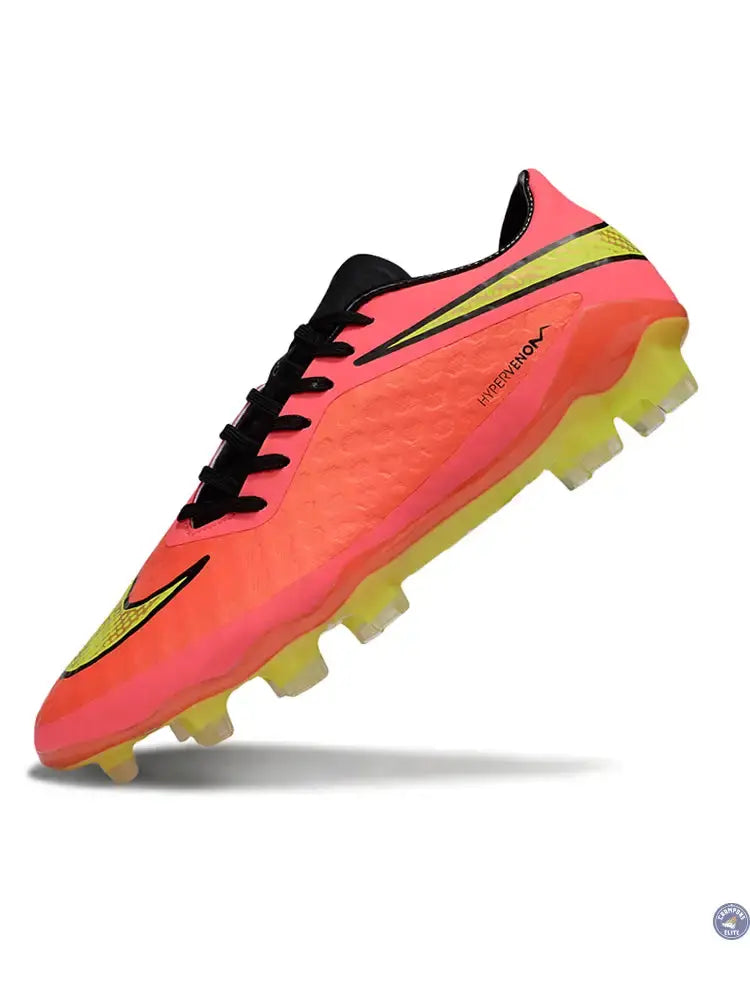 New Hypervenom Phantom 1 FG - Rød/Neon/Sort — visuel 4 sur 4
