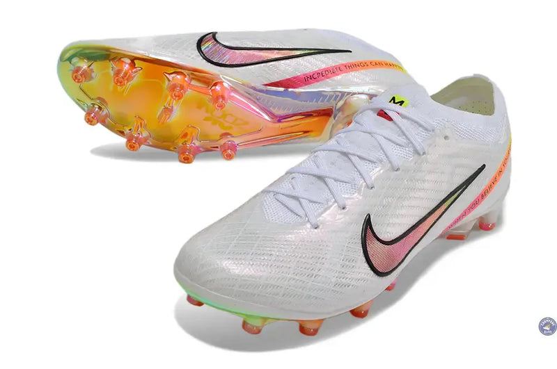 Nike Air Zoom Mercurial Vapor 15 x Rashford AG - Blanc/Jaune/Rose/Orange — visuel 2 sur 4