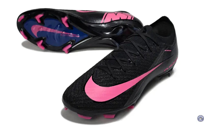 Nike Air Zoom Mercurial Vapor 16 FG - Noir/Rose/Bleu — visuel 2 sur 4